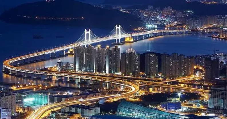 Busan, South Korea - Hong Kong