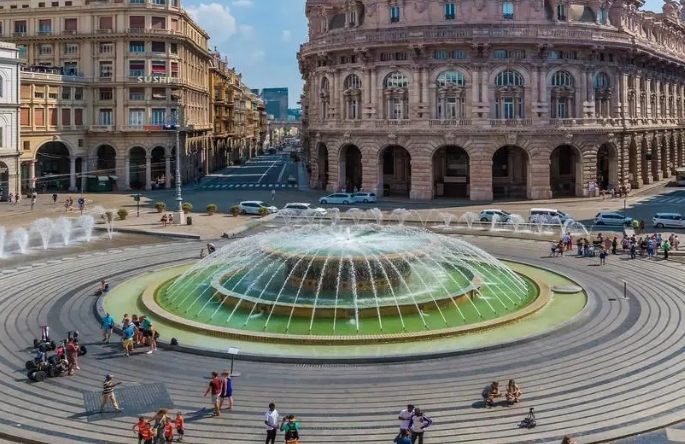 Genoa, Italy - Hong Kong