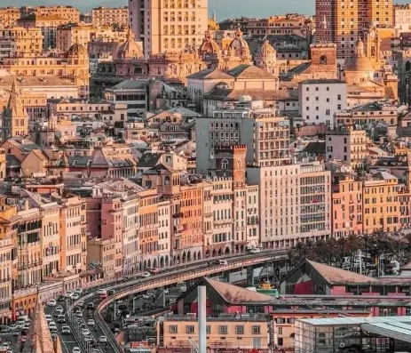 Hong Kong-Genoa, Italy