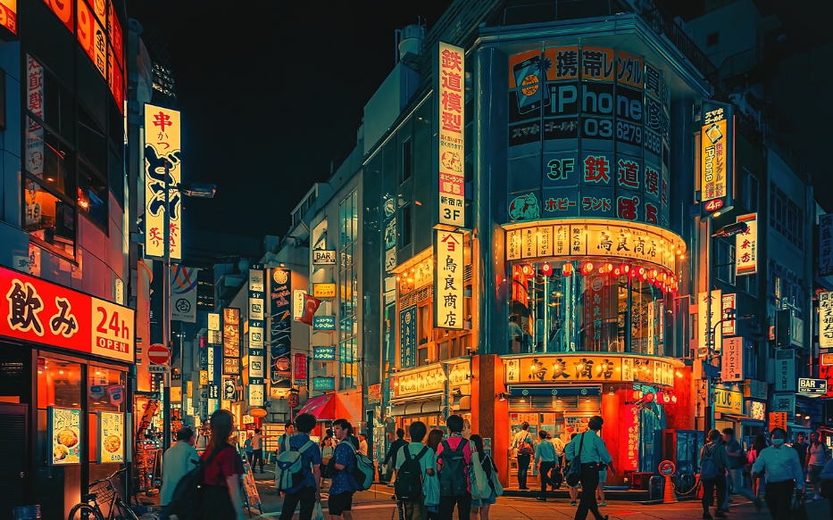 Hong Kong-Tokyo, Japan